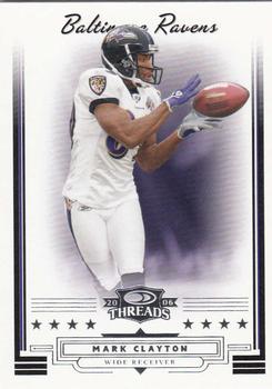 2006 Donruss Threads #136 Mark Clayton Front