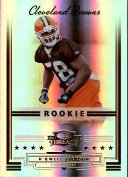 2006 Donruss Threads #192 D'Qwell Jackson Front