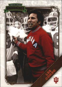 2009 Press Pass Legends - Gold #69 Lee Corso Front