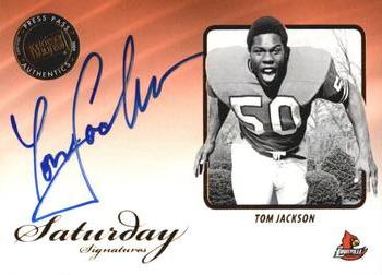 2009 Press Pass Legends - Saturday Signatures #SS-TJ Tom Jackson Front