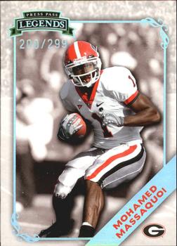 2009 Press Pass Legends - Silver Holofoil #15 Mohamed Massaquoi Front