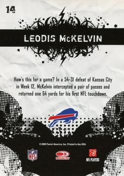2009 Score - Young Stars #14 Leodis McKelvin Back