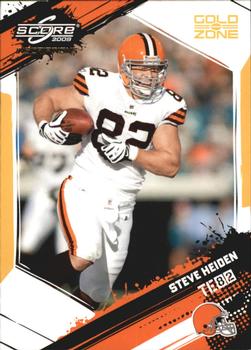 2009 Score Inscriptions - Gold Zone #73 Steve Heiden Front