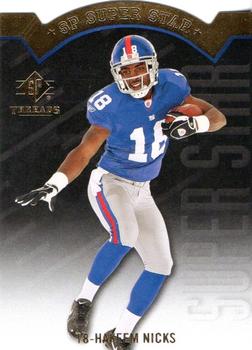 2009 SP Threads - Die Cut #AP96 Hakeem Nicks Front