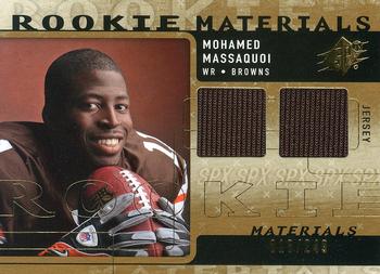 2009 SPx - Rookie Materials Jersey #RM-MM Mohamed Massaquoi Front