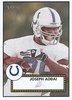 2006 Topps Heritage #61 Joseph Addai Front