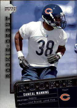 2006 Upper Deck Rookie Debut #117 Danieal Manning Front