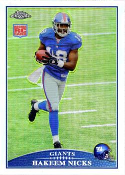 2009 Topps Chrome - Refractors #TC115 Hakeem Nicks Front