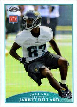 2009 Topps Chrome - Refractors #TC159 Jarett Dillard Front