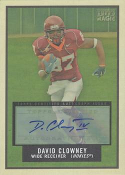 2009 Topps Magic - Autographs #56 David Clowney Front