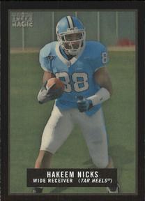 2009 Topps Magic - Mini Black #181 Hakeem Nicks  Front