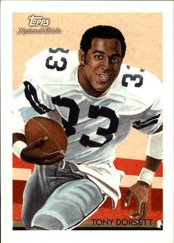 2009 Topps National Chicle - Cabinet #NCCC7 Tony Dorsett Front