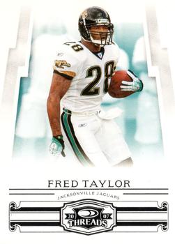 2007 Donruss Threads #19 Fred Taylor Front