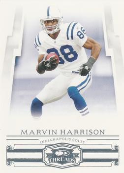 2007 Donruss Threads #86 Marvin Harrison Front