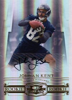 2007 Donruss Threads #235 Jordan Kent Front