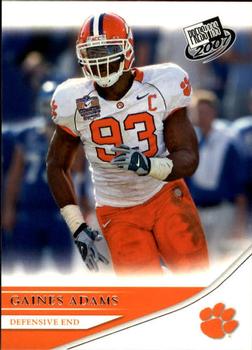 2007 Press Pass #23 Gaines Adams Front