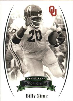 2007 Press Pass Legends #94 Billy Sims Front
