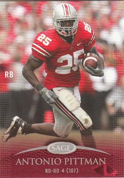 2007 SAGE #42 Antonio Pittman Front