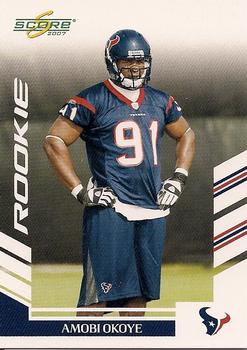 2007 Score #340 Amobi Okoye Front