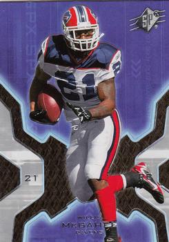 2007 SPx #9 Willis McGahee Front