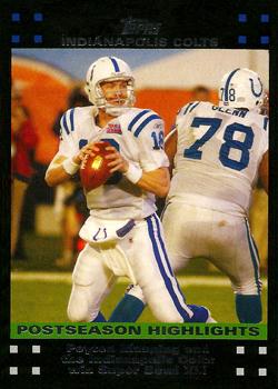 2007 Topps #433 Peyton Manning Front