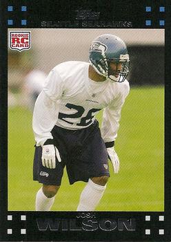 2007 Topps #381 Josh Wilson Front