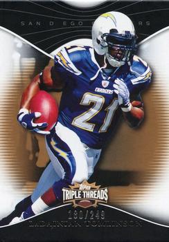 2009 Topps Triple Threads - Sepia #38 LaDainian Tomlinson Front