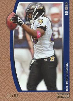 2009 Topps Unique - Bronze #115 Ed Reed Front