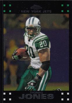 2007 Topps Chrome #TC12 Thomas Jones Front