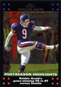 2007 Topps Chrome #TC163 Robbie Gould Front