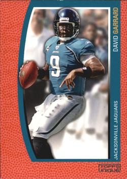 2009 Topps Unique - Red #66 David Garrard Front