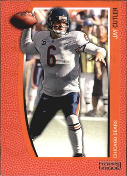 2009 Topps Unique - Red #85 Jay Cutler Front