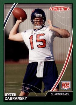 2007 Topps Total #452 Jared Zabransky Front