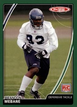 2007 Topps Total #505 Brandon Mebane Front