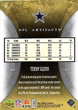 2007 Upper Deck Artifacts #30 Terry Glenn Back