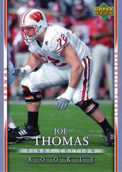 2007 Upper Deck First Edition #105 Joe Thomas Front