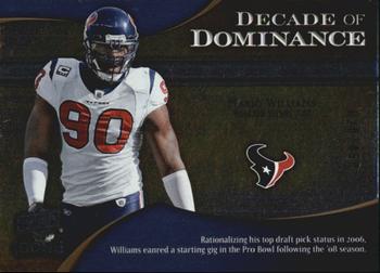 2009 Upper Deck Icons - Decade of Dominance Silver #DD-MW Mario Williams Front