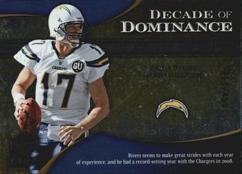 2009 Upper Deck Icons - Decade of Dominance Silver #DD-PR Philip Rivers Front