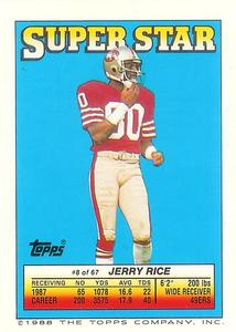 1988 Topps Stickers #17 / 185 Jeff Smith / Earnest Byner Back