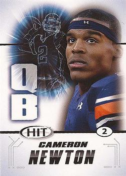 2011 SAGE HIT #100b Cam Newton Front