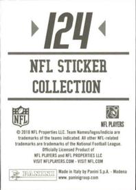 2010 Panini NFL Sticker Collection #124 Mohamed Massaquoi Back