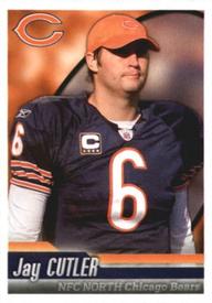 2010 Panini NFL Sticker Collection #345 Jay Cutler Front