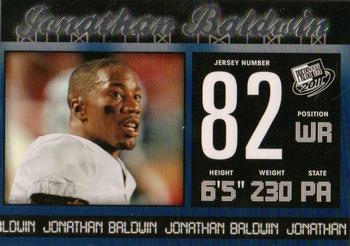 2011 Press Pass #36 Jonathan Baldwin Front