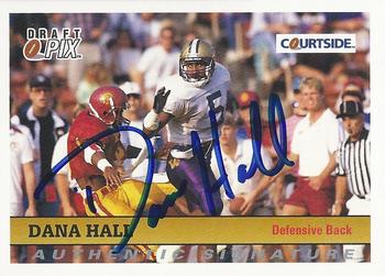 1992 Courtside Draft Pix - Authentic Signatures #70 Dana Hall Front