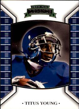 2011 Press Pass Legends #35 Titus Young Front