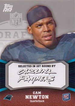 2011 Topps Rising Rookies #130 Cam Newton Front