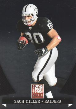 2011 Donruss Elite #72 Zach Miller Front