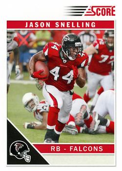 2011 Score #13 Jason Snelling Front