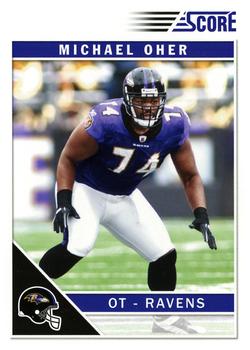 2011 Score #25 Michael Oher Front