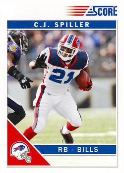 2011 Score #30 C.J. Spiller Front